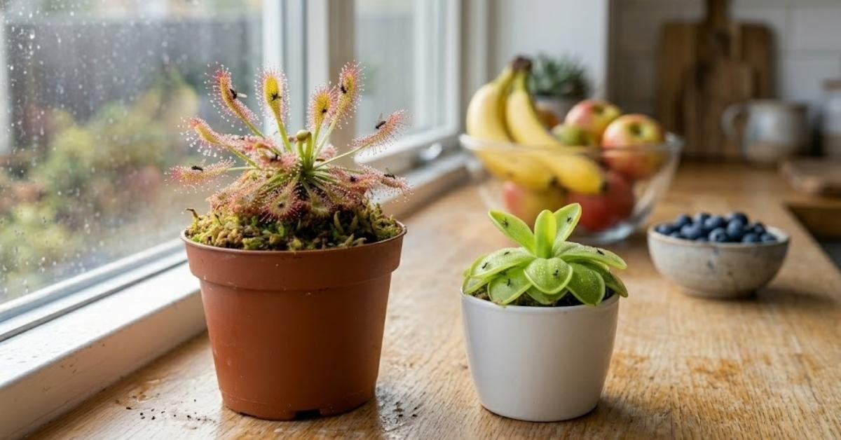 Tired of Fruit Flies? The Best Carnivorous Plants for Gnats in Kitchen Spaces