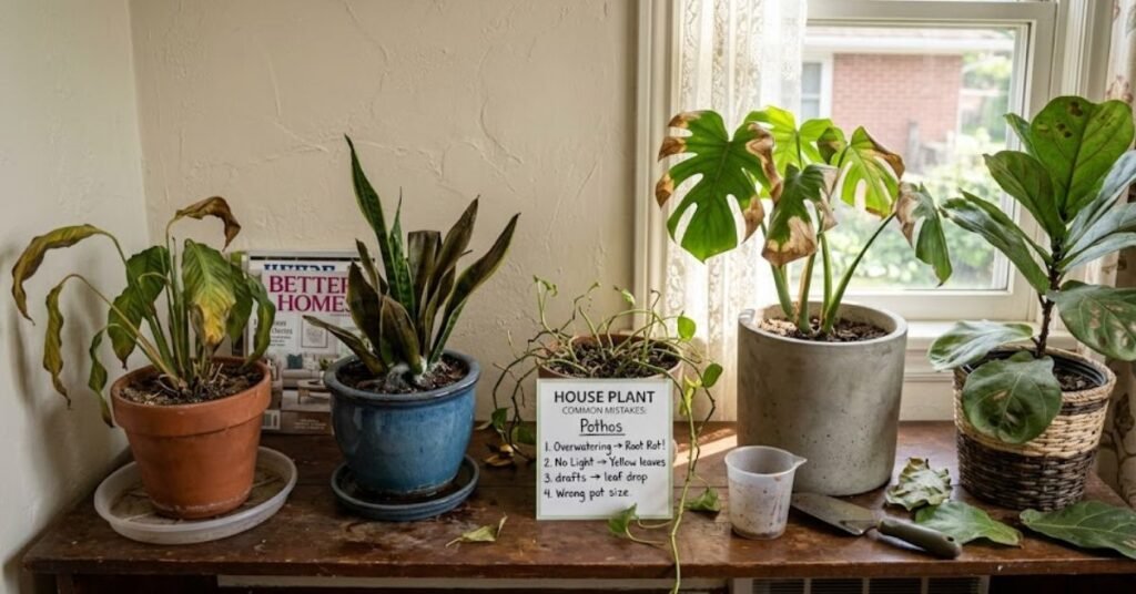 Common Mistakes Americans Make with the Best House Plants