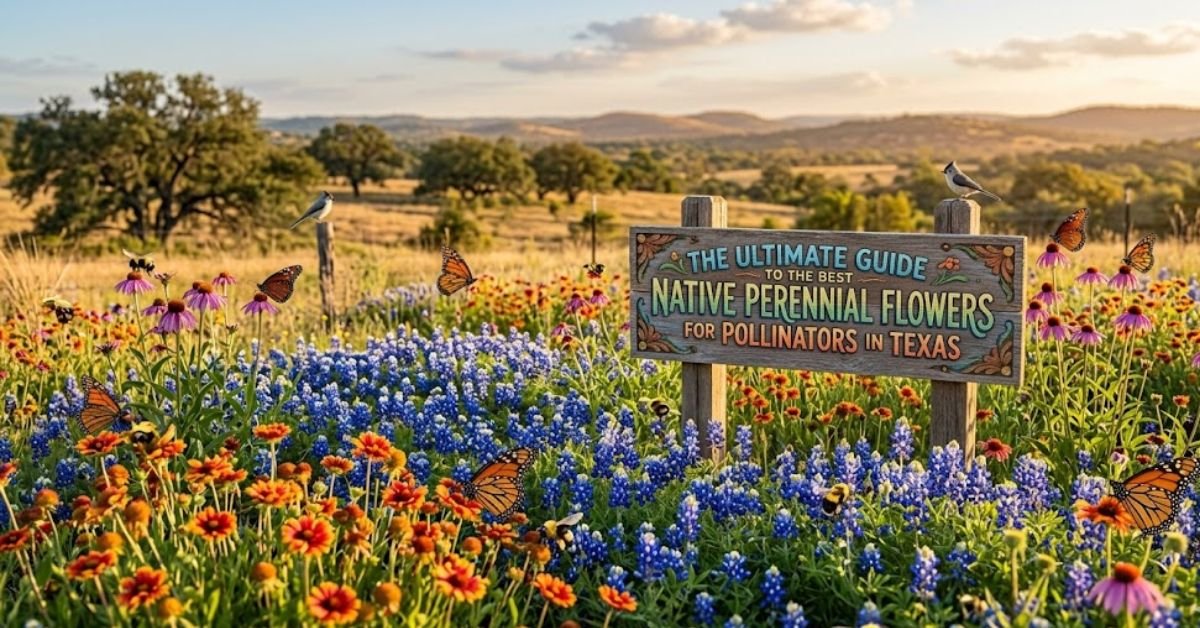 The Ultimate Guide to the Best Native Perennial Flowers for Pollinators in Texas As a horticulturist who has spent decades digging in everything from Hill Country limestone to Houston gumbo clay