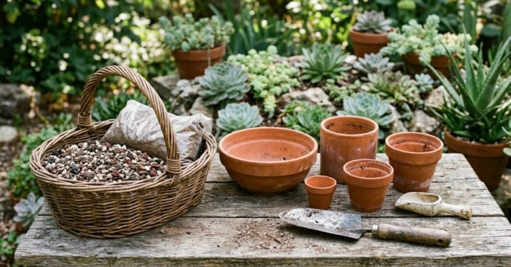 Choosing Your Dirt and Container for Succulent Planting