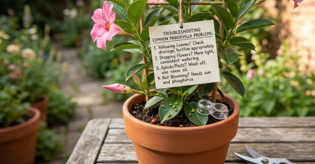 Troubleshooting Common Mandevilla Plant Problems