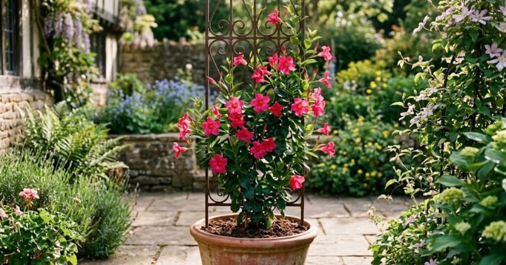 Finding the Perfect Spot for Your Mandevilla Plant to Bloom