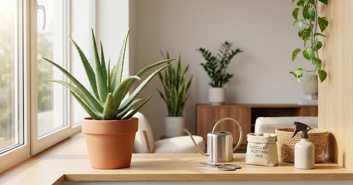 Aloe Vera A Sunny Windowsill Plant That Also Cleans the Air