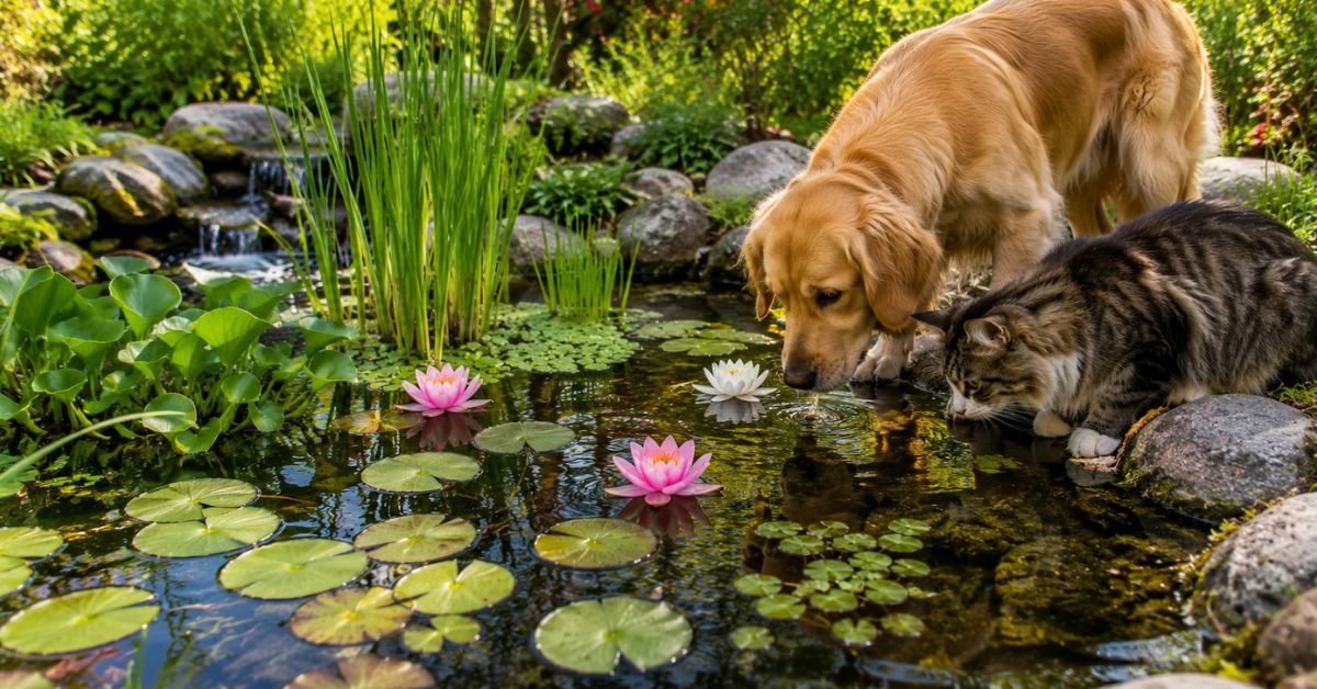 Are Pond Plants Toxic to Dogs and Cats