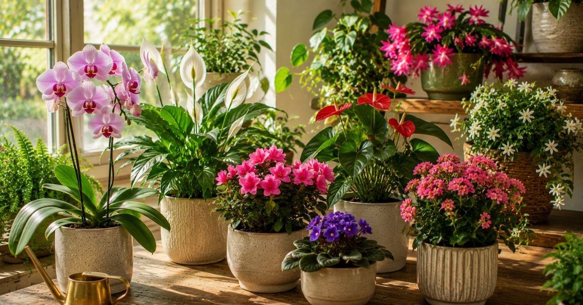 Flowering Houseplants Types of Plants That Bloom Indoors