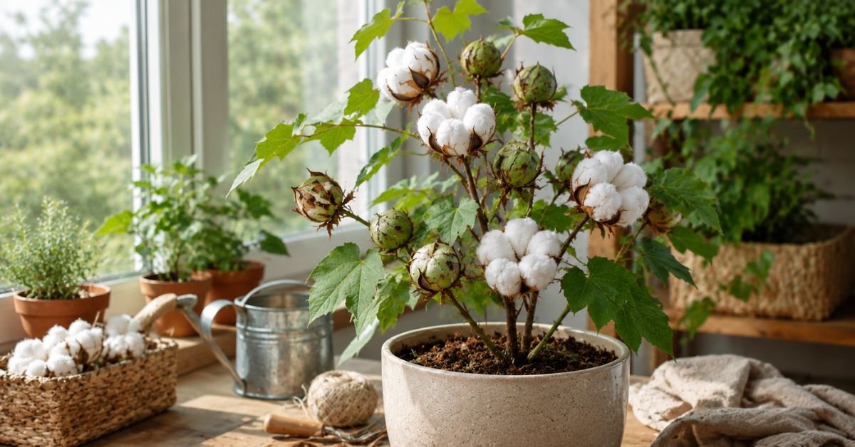 Growing Cotton Plants at Home: An Expert’s Practical Guide