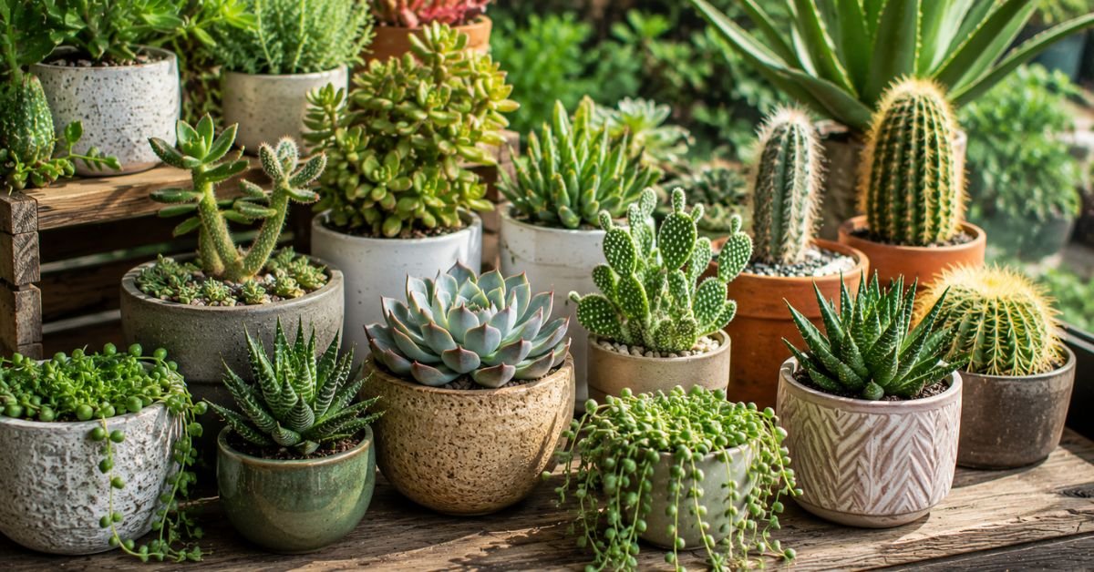 Succulents and Cacti The Types of Plants