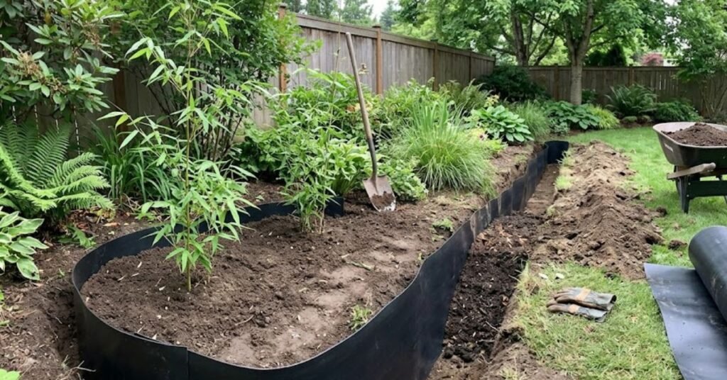 The Realities of Setting Up a Bamboo Rhizome Barrier