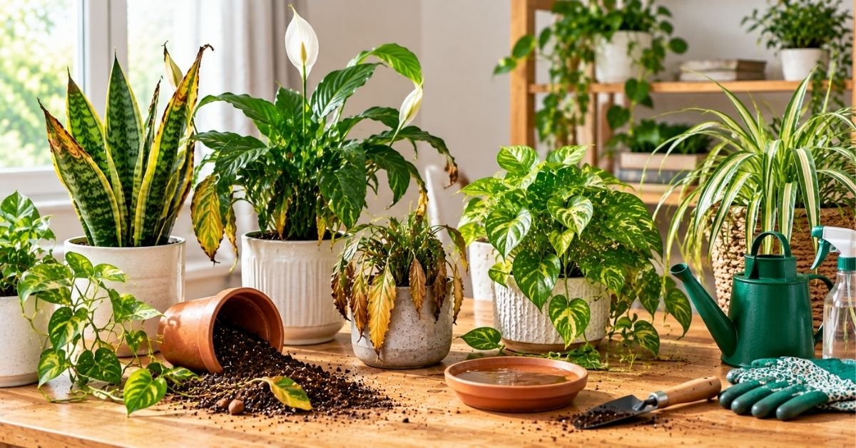 Common Mistakes When Growing Easy Indoor Plants