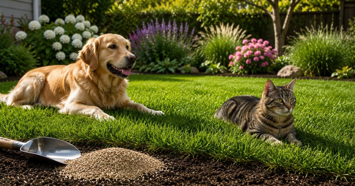 Is Grass Seed Safe for Cats and Dogs