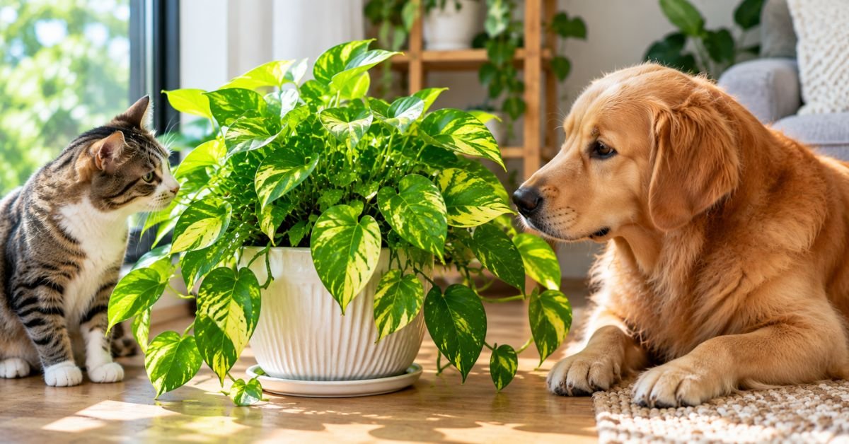 Is the Golden Pothos Plant Toxic to Pets