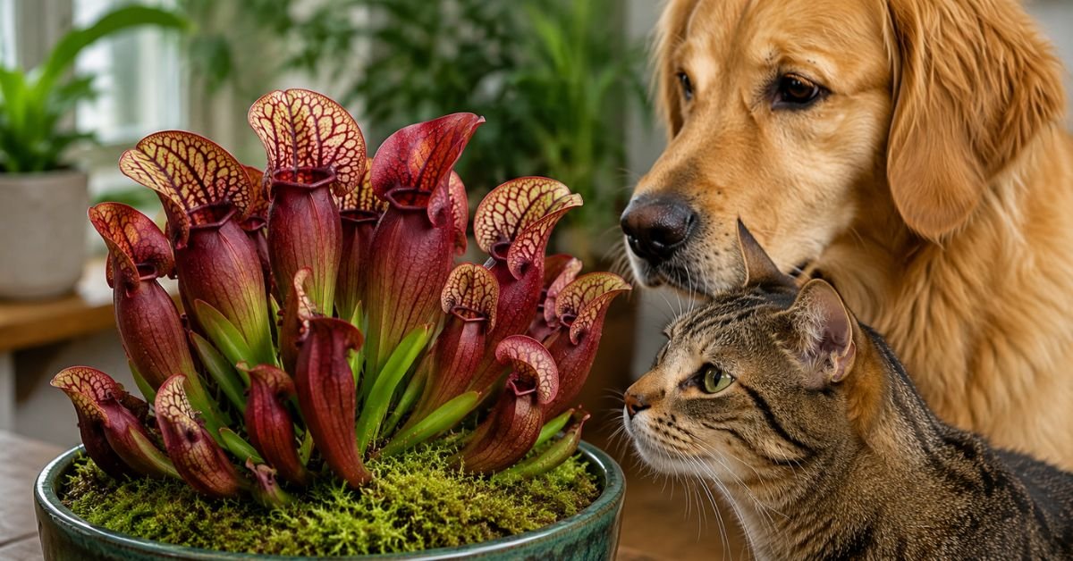 Is the Sarracenia Purpurea Safe for Pets
