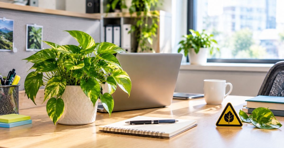 Toxicity and Safety With Your Office Plant